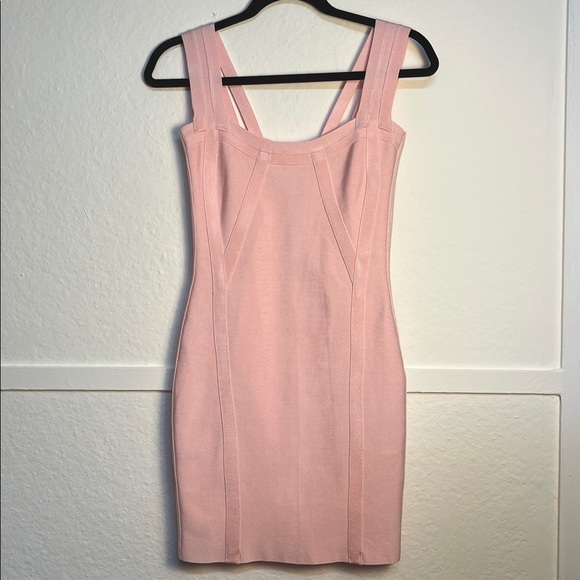 Marciano Dresses & Skirts - Marciano Soft Pink Bodycon Dress